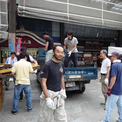 AINスタッフの活動風景